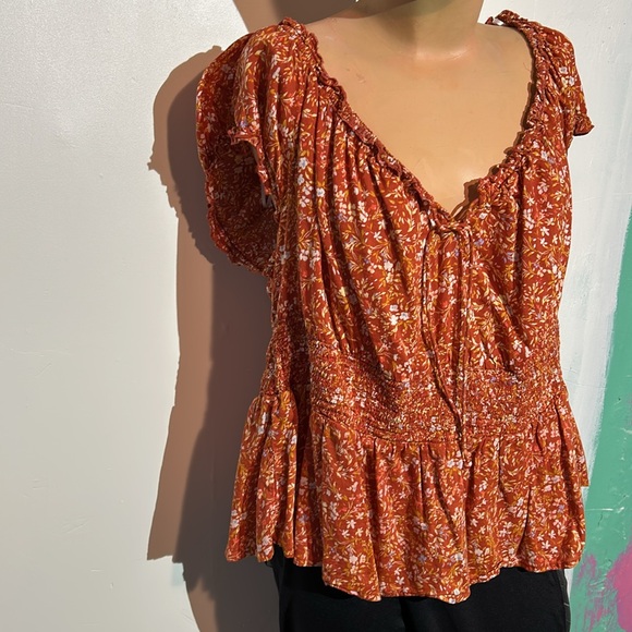 Old navy plus size babydoll top - Picture 2 of 6